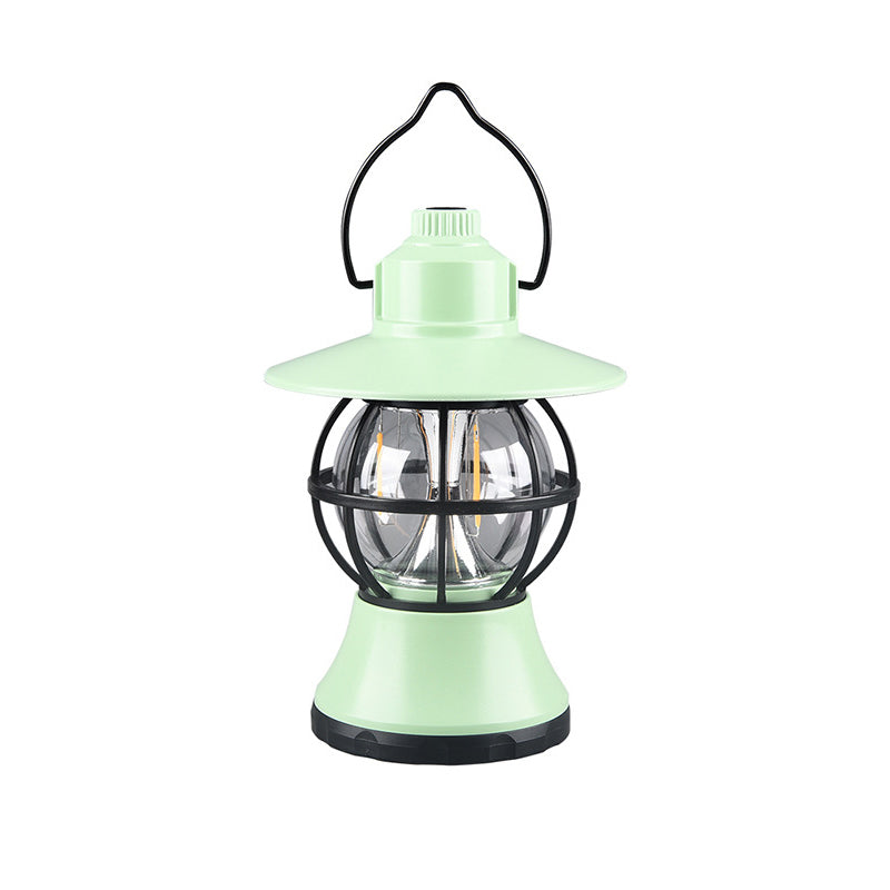 Lámpara de mesa LED colgante impermeable recargable/batería ABS PS PP acero retro contemporáneo luz exterior para el jardín | Brehn
