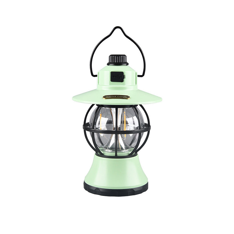 Lámpara de mesa LED colgante impermeable recargable/batería ABS PS PP acero retro contemporáneo luz exterior para el jardín | Brehn