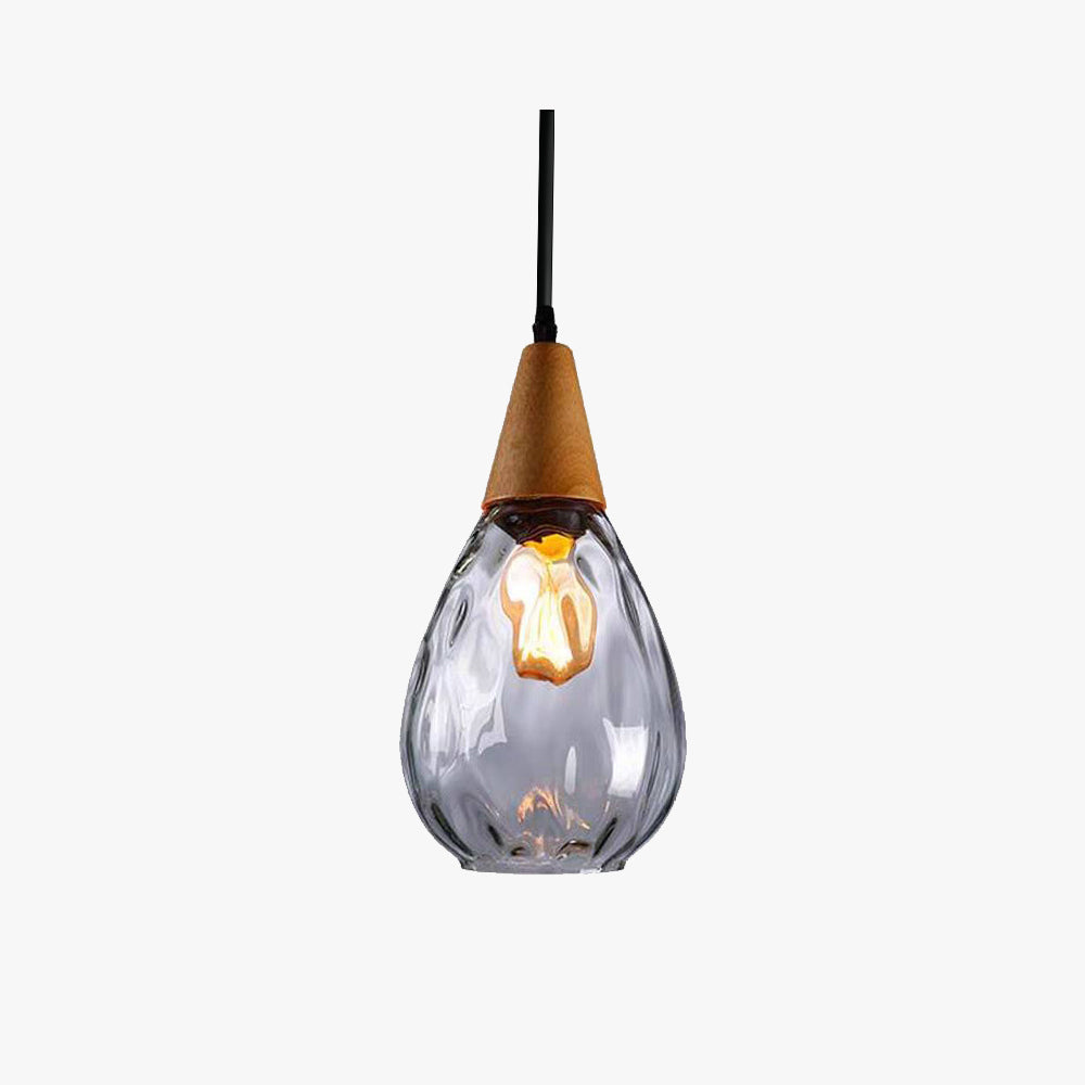 AuraDrop - Lámpara Colgante LED Inspirada en el Vintage con Diseño Elegante