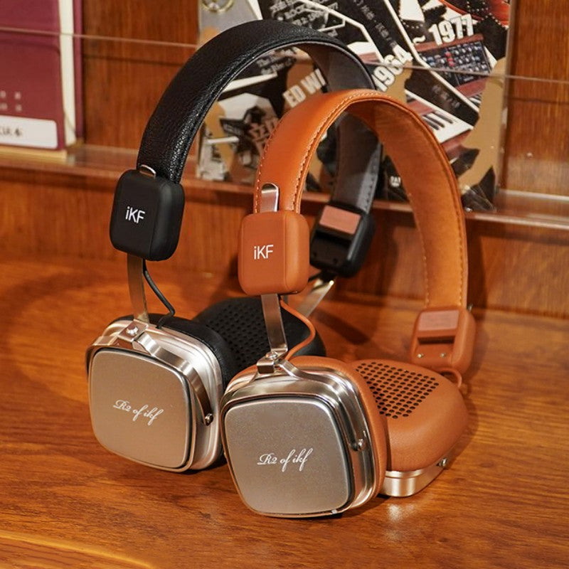 Lisslune | Auriculares Inalámbricos Bluetooth de Estilo Retro
