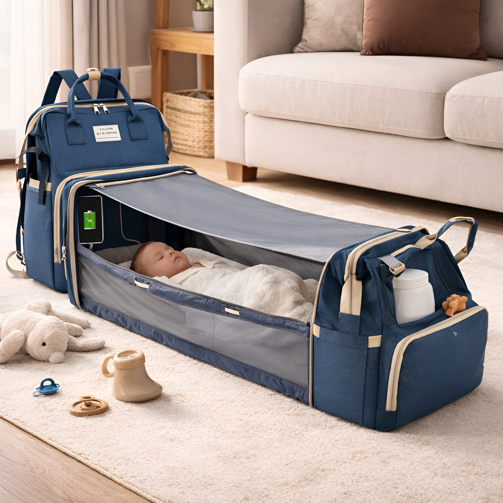 Marlo - Bolsa pañalera para bebé mochila