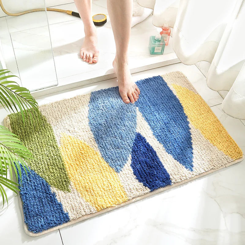 Alfombra de baño Antideslizante de Microfibra