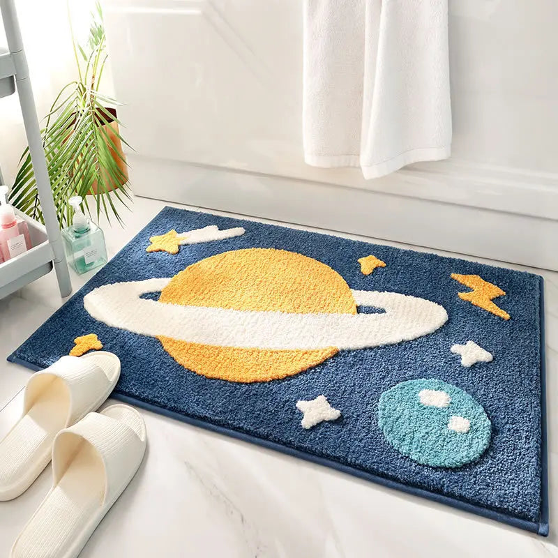 Alfombra de baño Antideslizante de Microfibra