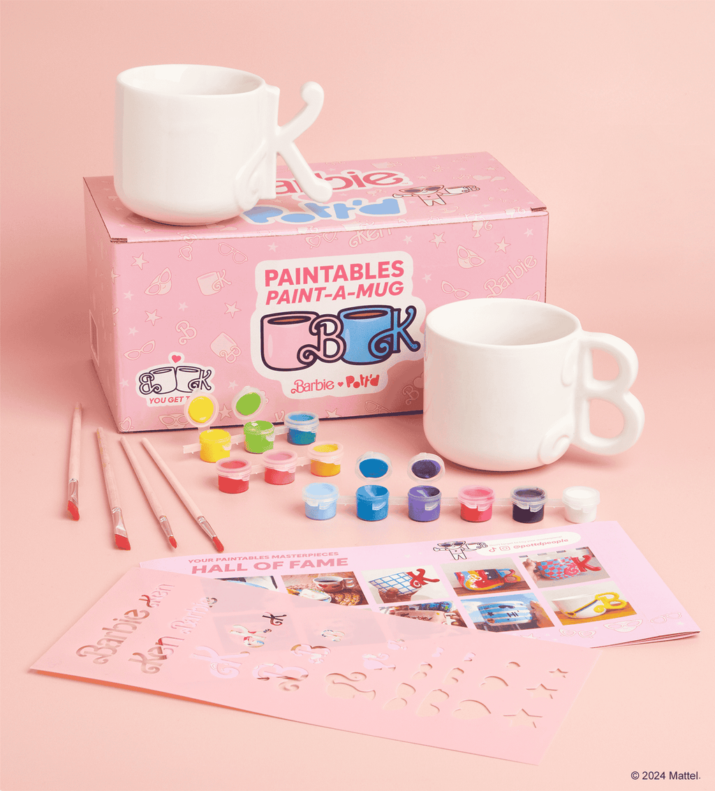 Set de pintura para tazas