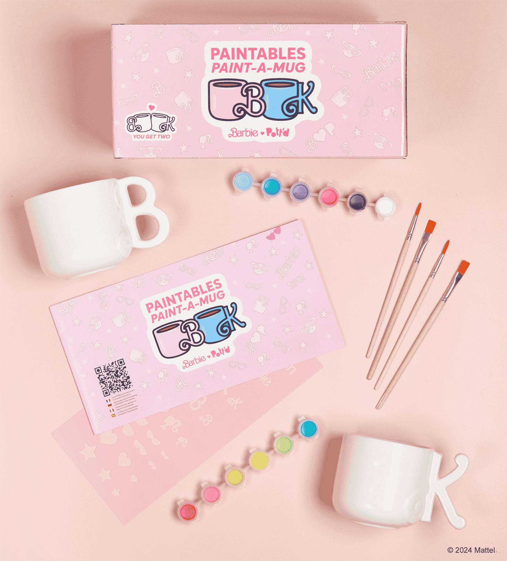Set de pintura para tazas