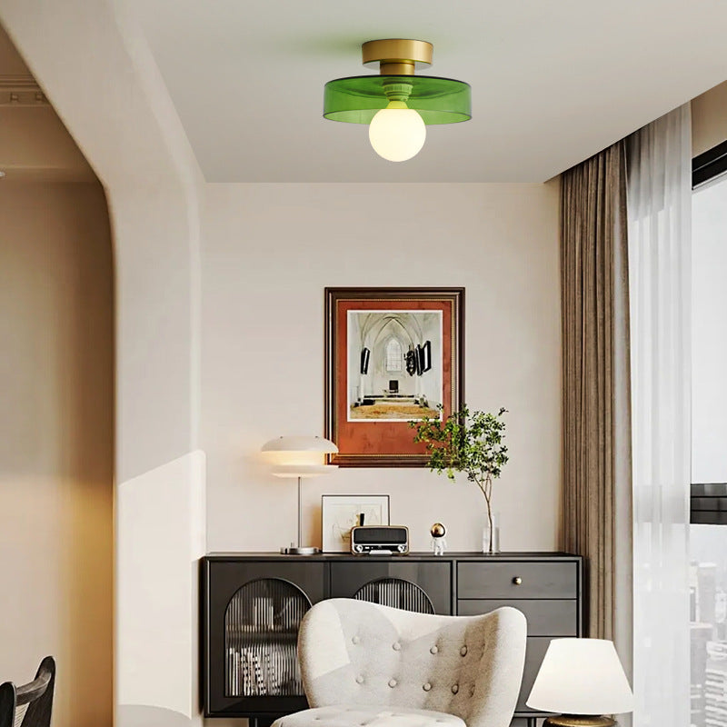 Elara haus Luz de Techo LED de Vidrio - Regulable