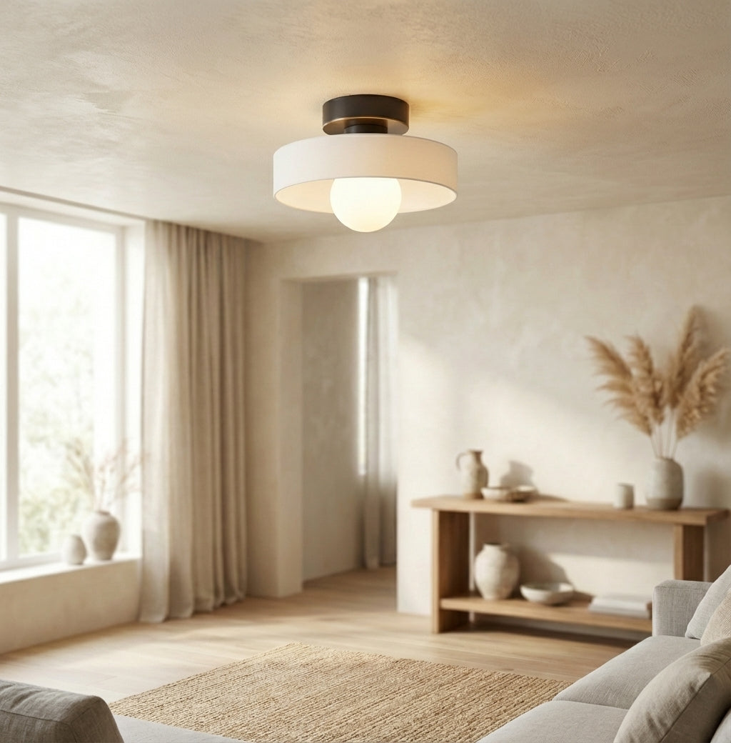 Elara haus Luz de Techo LED de Vidrio - Regulable