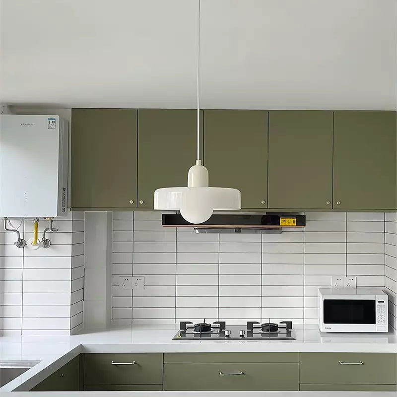 Lámpara colgante de diseño Bauhaus de vidrio – Artística, moderna y atemporal