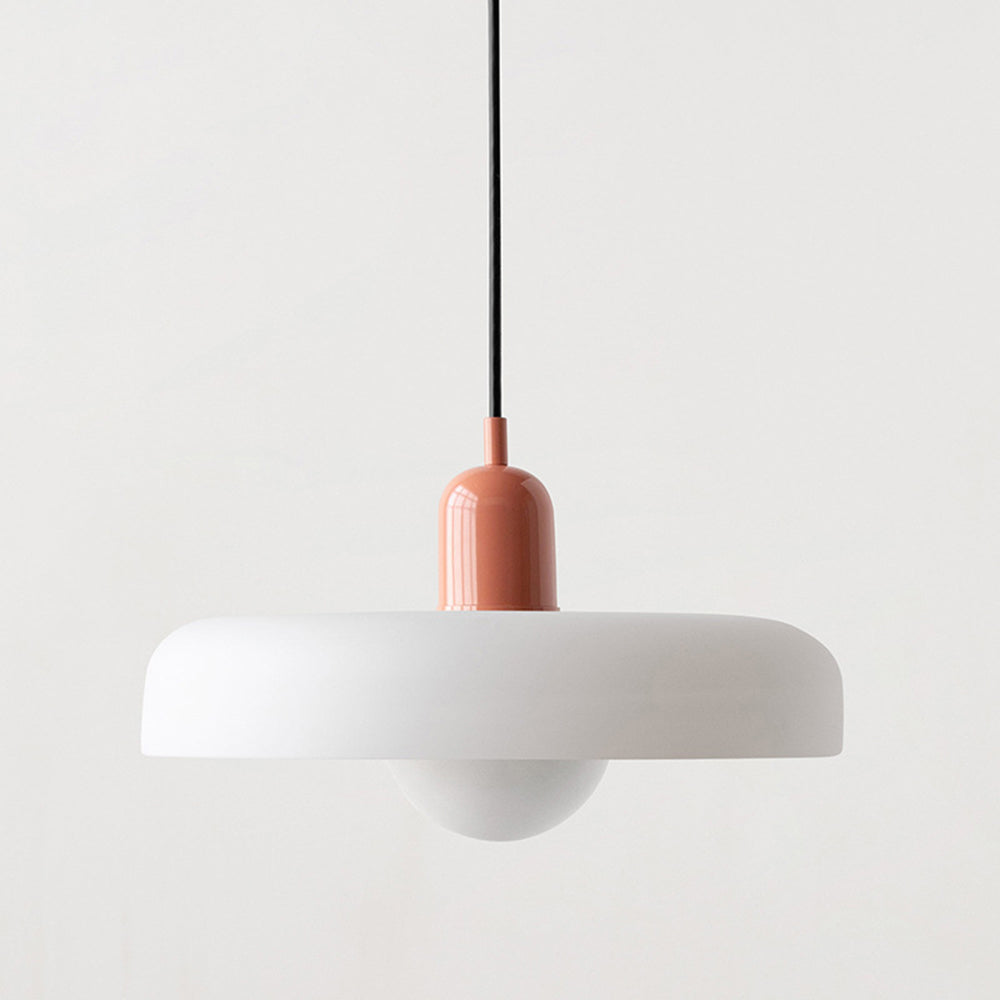 Lámpara colgante de diseño Bauhaus de vidrio – Artística, moderna y atemporal