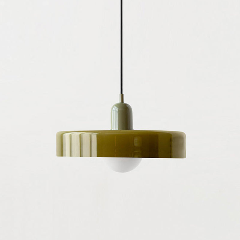 Lámpara colgante de diseño Bauhaus de vidrio – Artística, moderna y atemporal