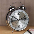 Bellcroft – Reloj despertador vintage de campanas gemelas sobredimensionado