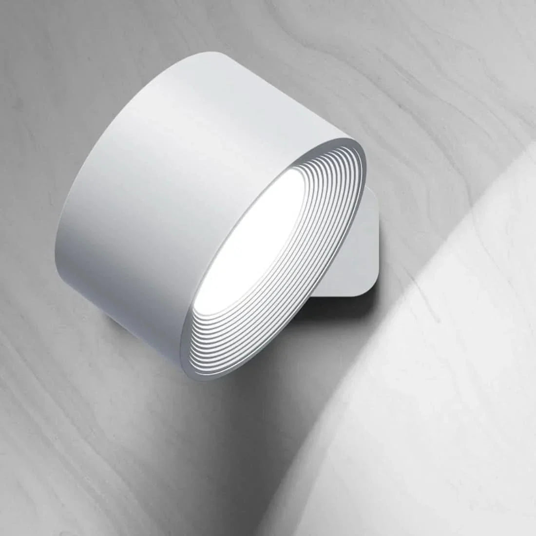 GLOW360 – Lámpara de pared LED inalámbrica y giratoria