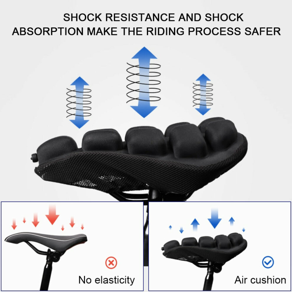 Cojín de Asiento Descompresor para Bicicleta