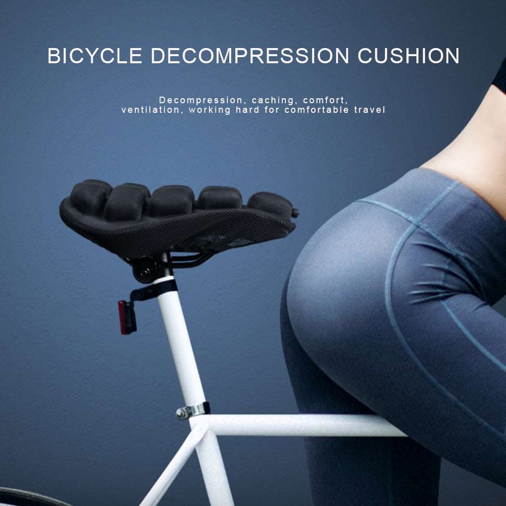 Cojín de Asiento Descompresor para Bicicleta