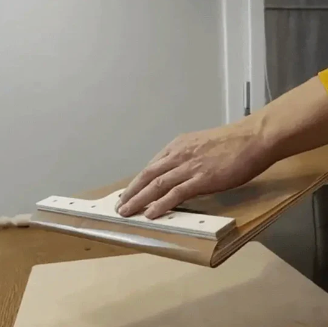 Paleta deslizante para pizza | Fácil recogida con superficie antiadherente | Madera