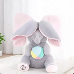 Peluches musical de elefante para bebé