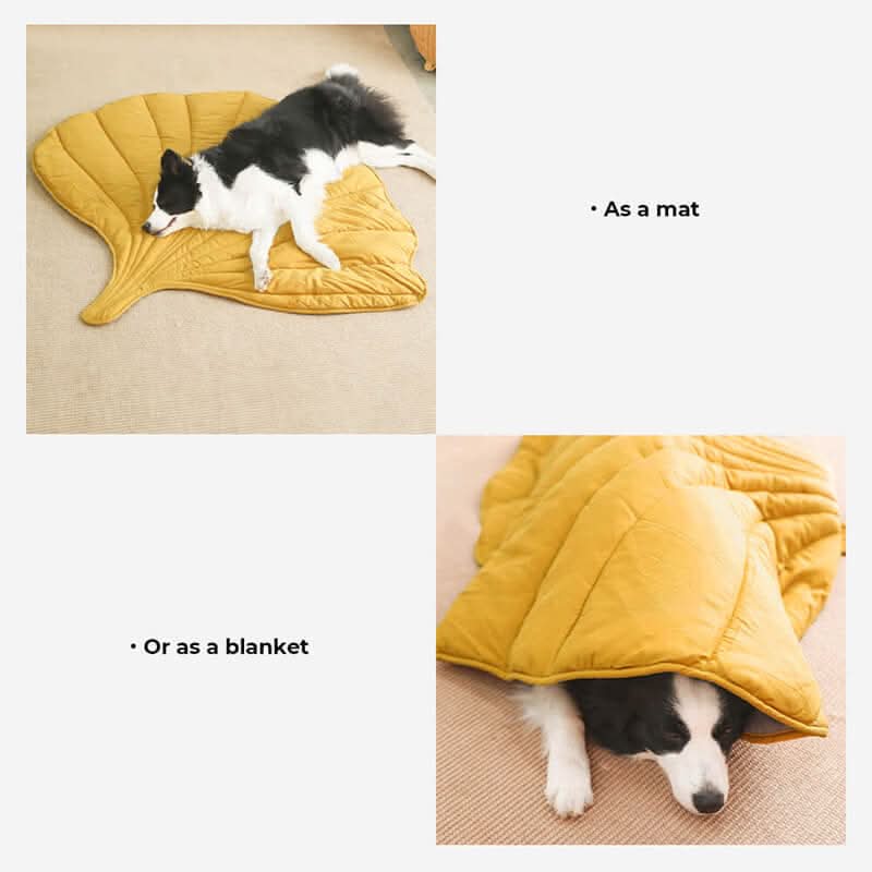Lisslune | Manta para perros en forma de hoja para comodidad y estilo en el hogar