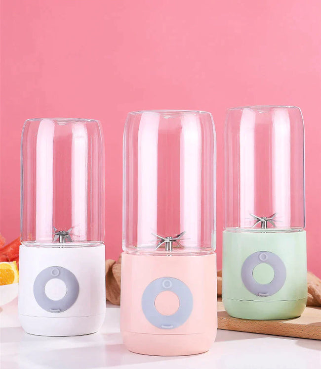 QuickBlend - Licuadora de smoothies recargable por USB con 6 cuchillas