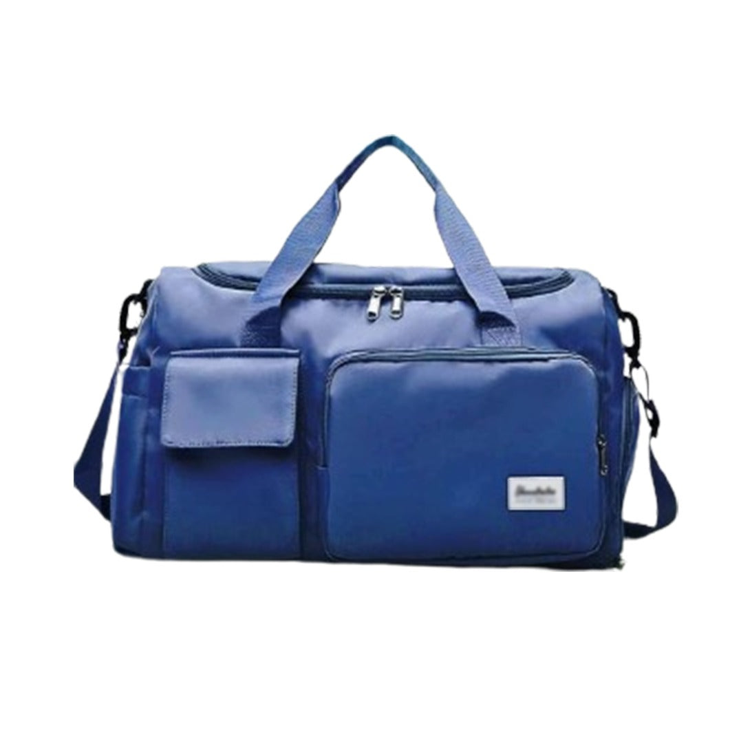 BowLift | Bolsa de Viaje Multi-Bolsillo, Duffle para Deportes y Gimnasio con Compartimento Separado para Zapatos