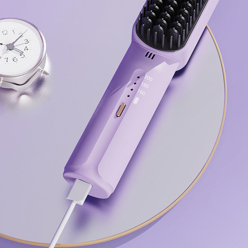 Cepillo de Pelo Mini Portátil para Estilo Sin Frizz