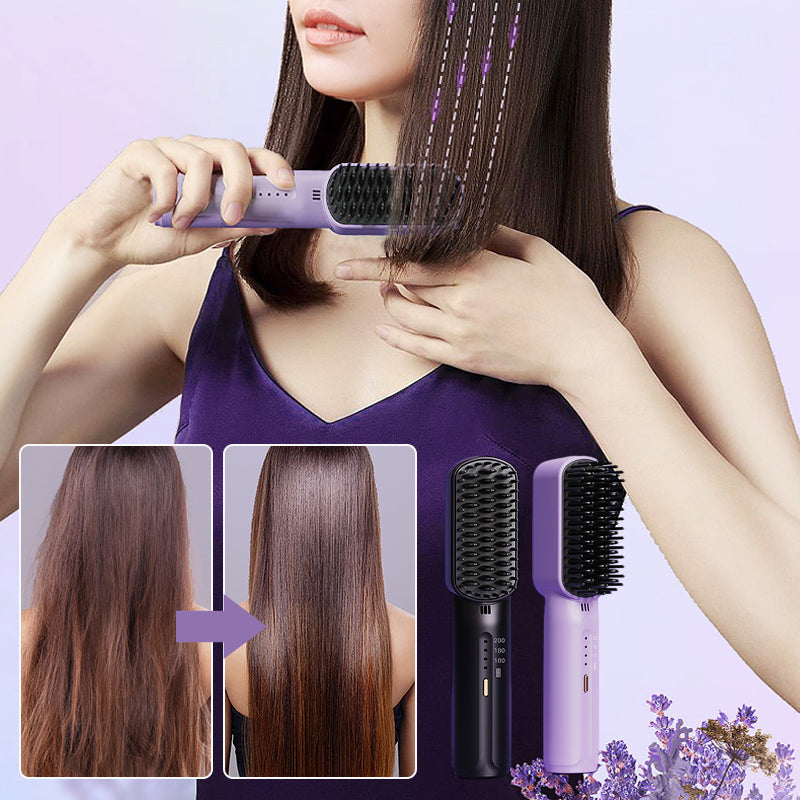 Cepillo de Pelo Mini Portátil para Estilo Sin Frizz