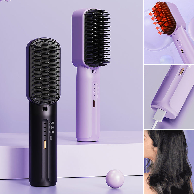 Cepillo de Pelo Mini Portátil para Estilo Sin Frizz