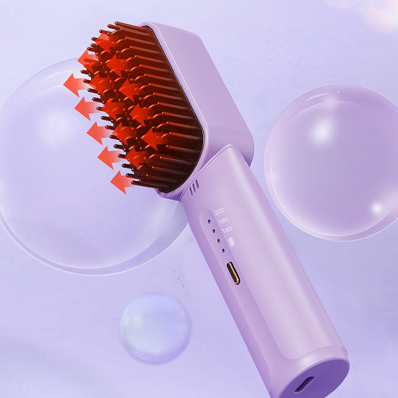 Cepillo de Pelo Mini Portátil para Estilo Sin Frizz