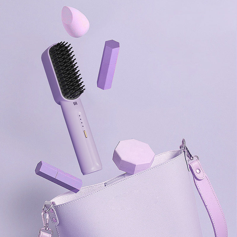 Cepillo de Pelo Mini Portátil para Estilo Sin Frizz