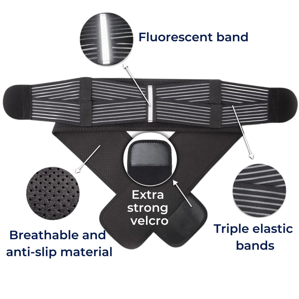 Cinturón de Corrección de Pelvis AlignEase Hip-Up | Cómodo y Efectivo - para Alineación Pélvica - Soporte Postural - Alivio del Dolor y Movilidad Mejorada Kalsten