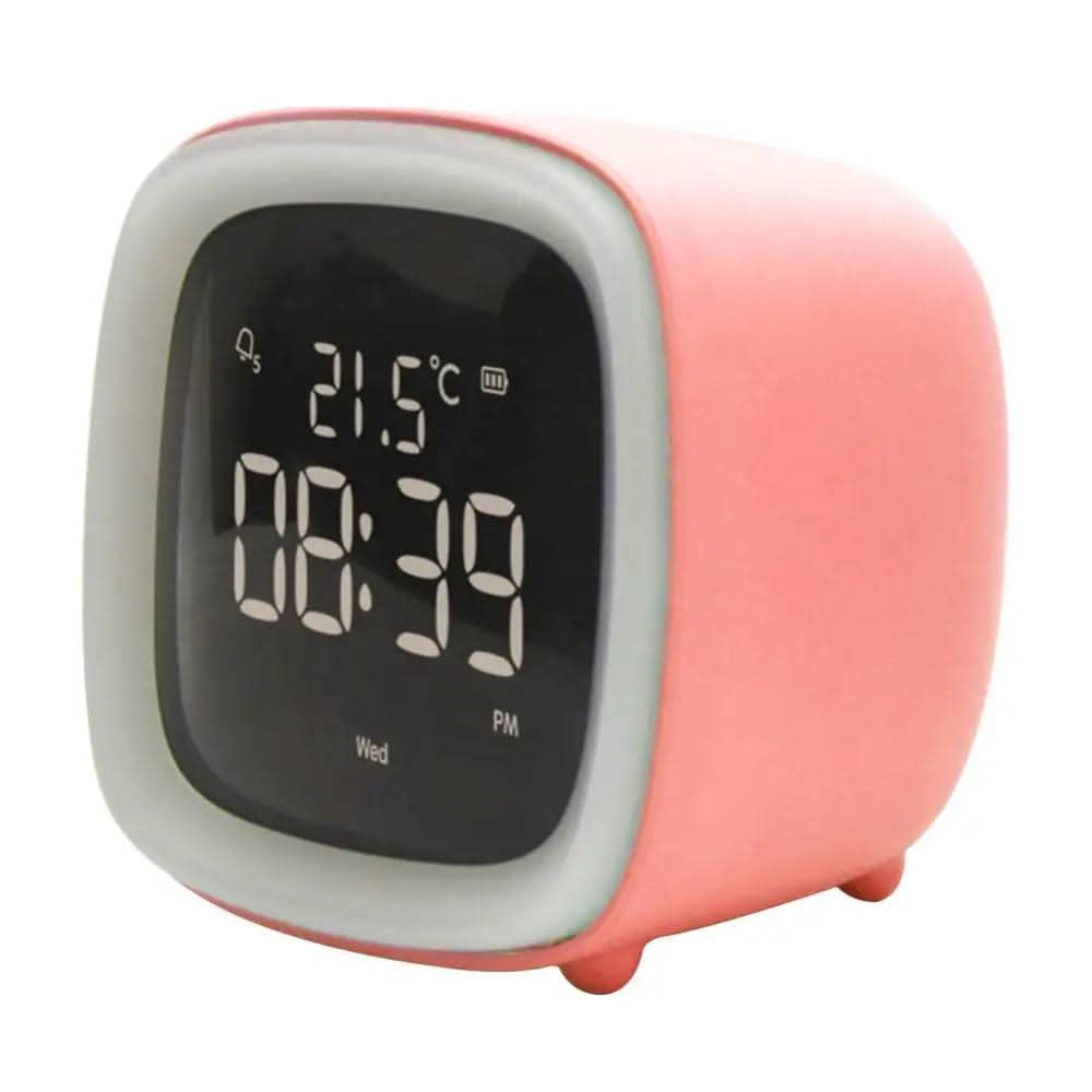 LÁMPARA DE CONEJO LED – Reloj despertador infantil y suave luz nocturna