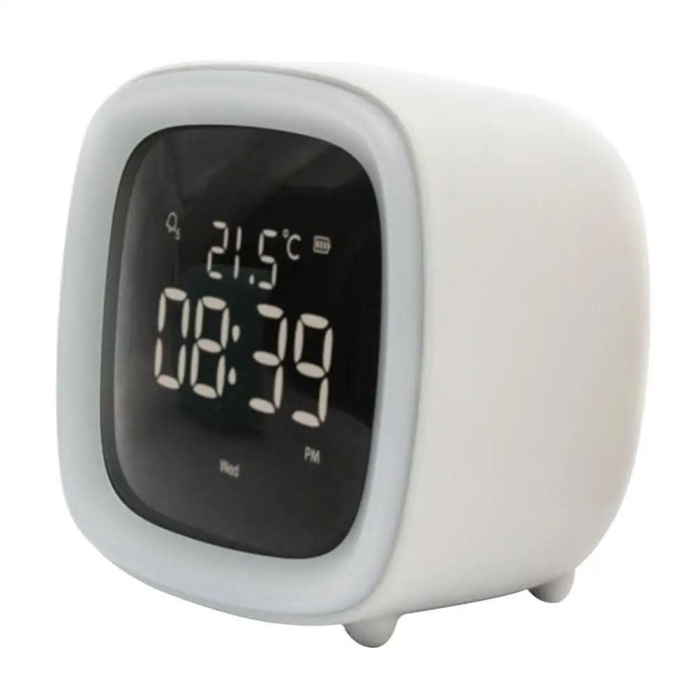 LÁMPARA DE CONEJO LED – Reloj despertador infantil y suave luz nocturna