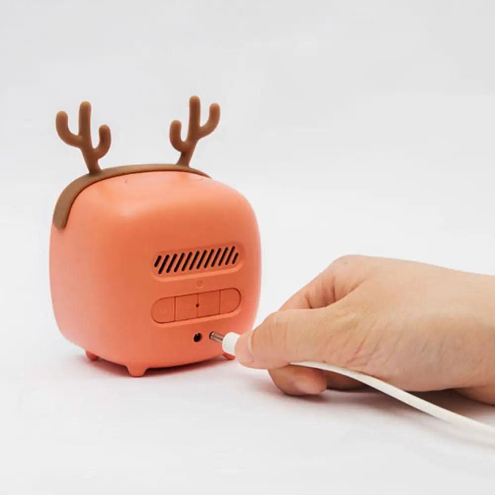 LÁMPARA DE CONEJO LED – Reloj despertador infantil y suave luz nocturna
