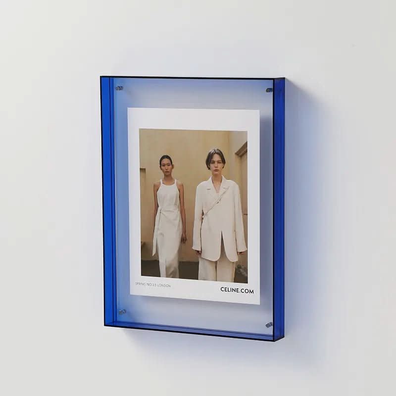 COLORFRAME – Cadre photo en acrylique transparent coloré pour des souvenirs vivants