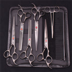 Professional dog grooming scissors
