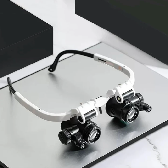 Gafas de Aumento HD con LED – Visión Clara y Comodidad
