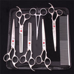 Professional dog grooming scissors