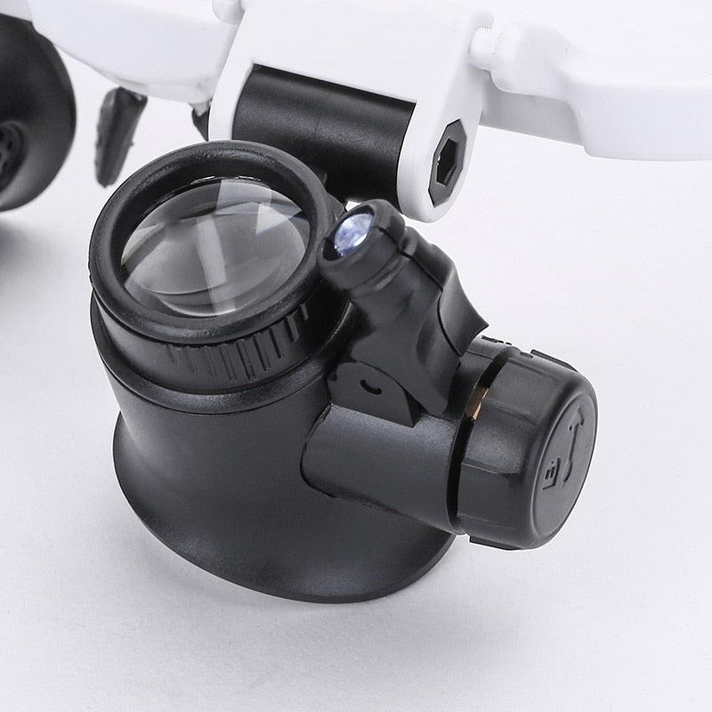 Gafas de Aumento HD con LED – Visión Clara y Comodidad