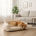 DOGVIA – Canapé orthopédique doux et lavable pour animaux de compagnie