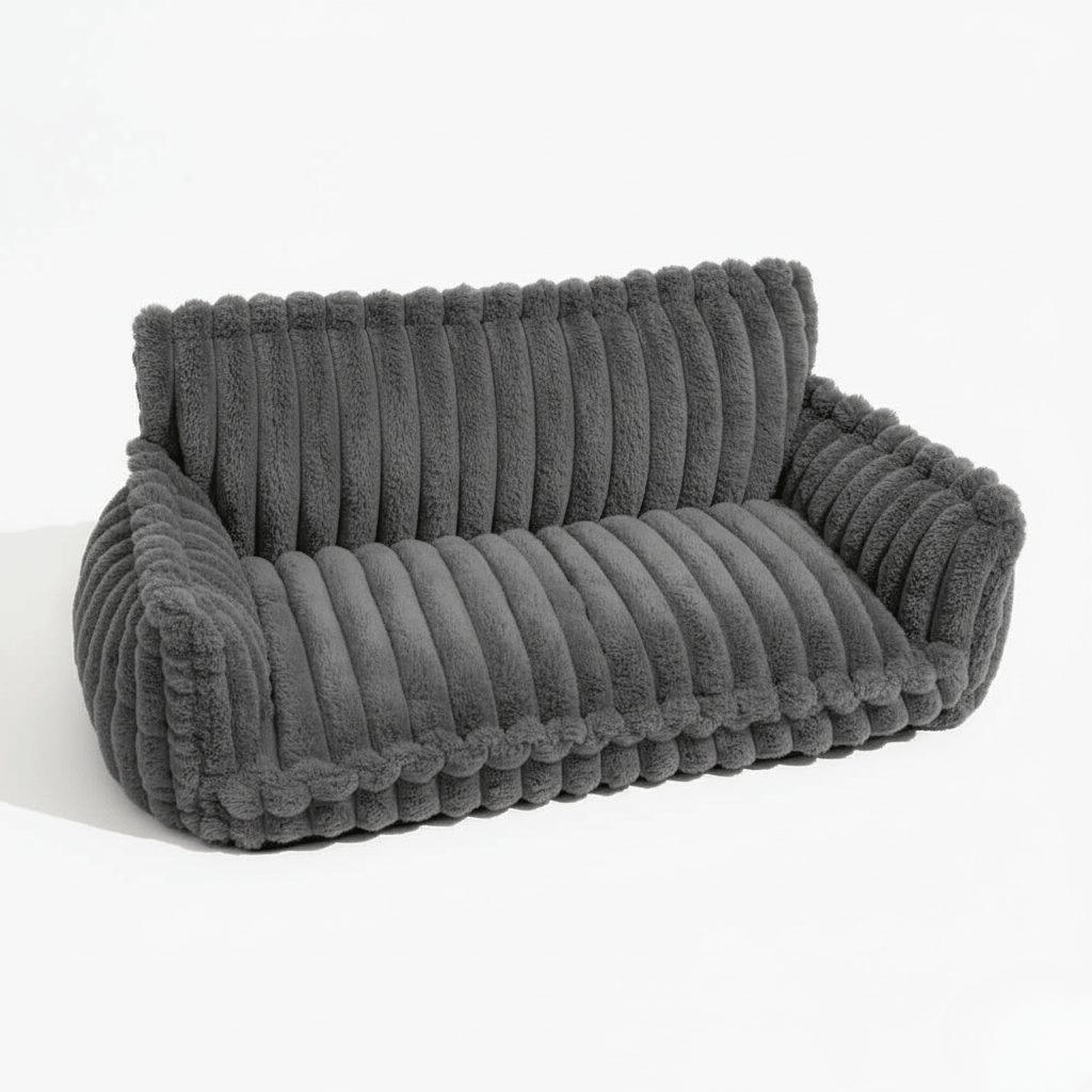 DOGVIA – Canapé orthopédique doux et lavable pour animaux de compagnie