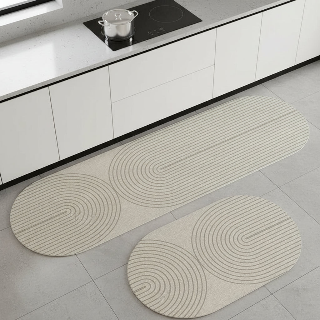 SOFTTREAD – Alfombra de cocina antideslizante, super absorbente y cómoda