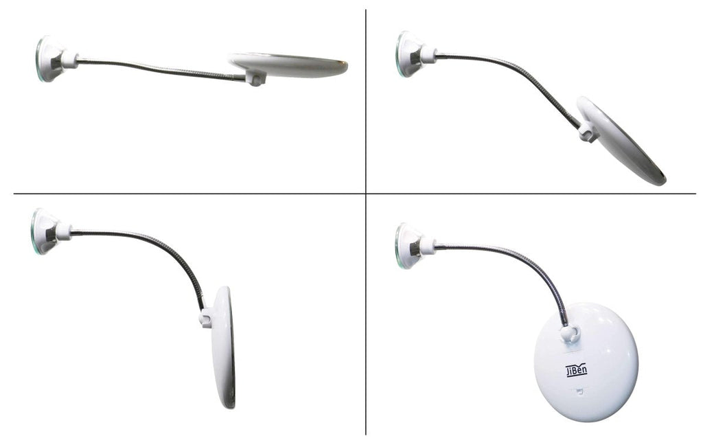FOCUSLITE – Miroir LED avec lumière ultra puissante & zoom précis 10x