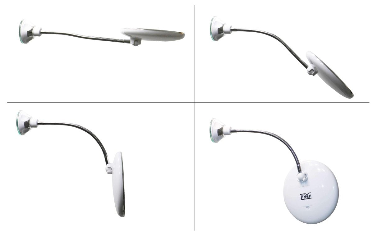 FOCUSLITE – Miroir LED avec lumière ultra puissante & zoom précis 10x