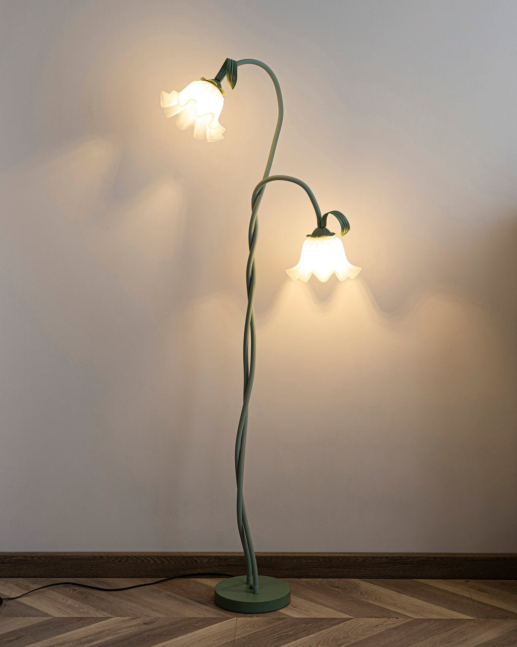 Bloomora | Lámpara de pie de diseño floreciente