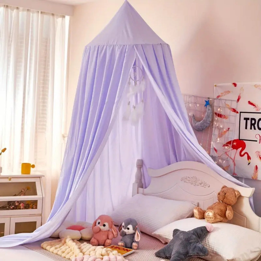 Tienda de Lectura con Dosel para Niños con Suave Tela de Microfibra