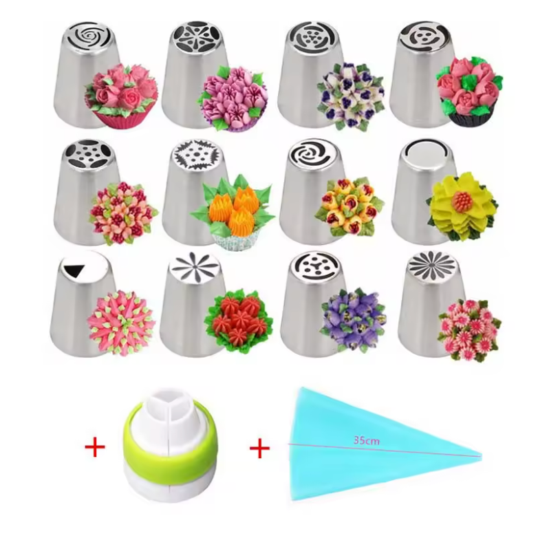 Kit de decoración de pasteles - Creaciones deliciosas y precisas