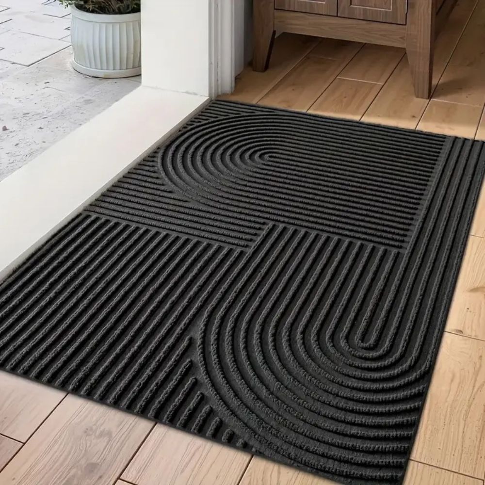 Alfombra de Entrada con Hilo Curvado