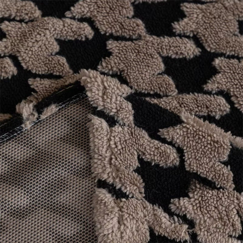 Funda de Sofá de Terciopelo Houndstooth Cavalli