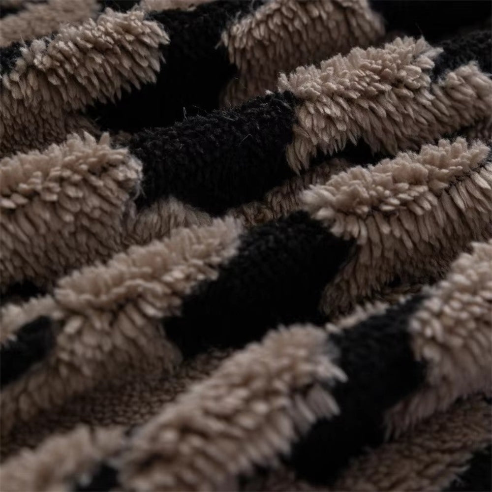 Funda de Sofá de Terciopelo Houndstooth Cavalli