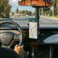 Soporte de teléfono rotativo 360° para coche