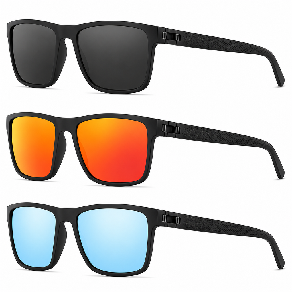 Gafas de sol polarizadas set de 3 UV400 | Brehn